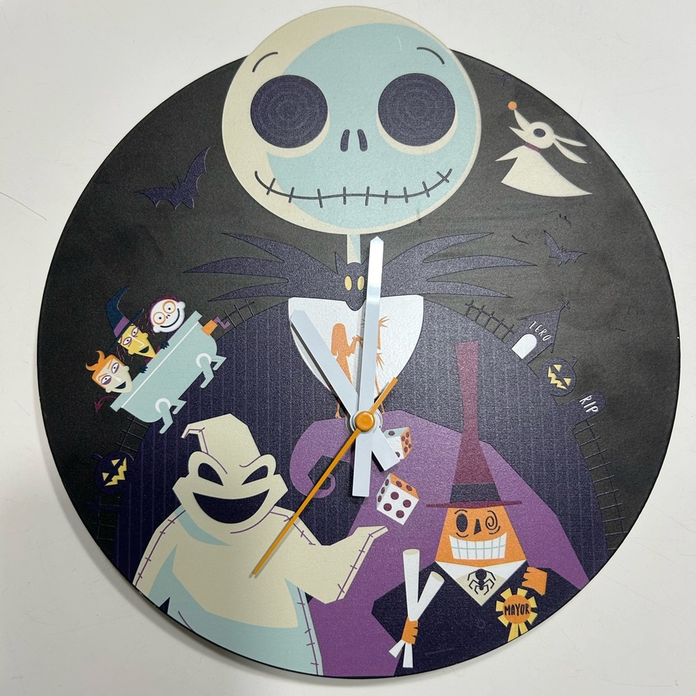 Nightmare before Christmas clock
